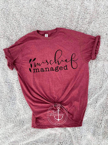 Mischief managed shirt