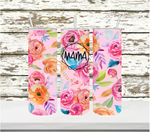 Floral mama sub tumbler 2