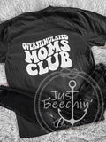 Overstimulated moms club with pocket design