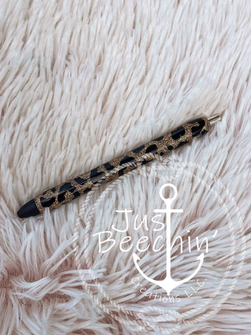 Leopard pen-see item description